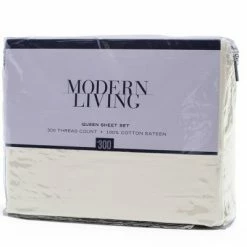 Brand new 😍 300 Thread Count Solid Sheet Set - Modern Living Java 👍 -Sheets & Pillowcases Sales Shop unnamed file 4221