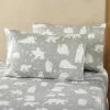Hot Sale 🌟 Great Bay Home 100% Cotton Printed Flannel Sheet Set 🎉