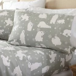 Hot Sale 🌟 Great Bay Home 100% Cotton Printed Flannel Sheet Set 🎉 -Sheets & Pillowcases Sales Shop unnamed file 4237