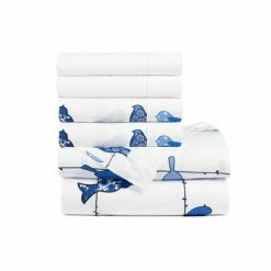 Brand new 😀 Lush Decor 6pc Rowley Birds Patterned Sheet Set - Lush Décor Yellow/blue ⌛ -Sheets & Pillowcases Sales Shop unnamed file 4247