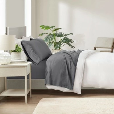 Best reviews of ✔️ Clean Spaces 300 Thread Count Sheet Set with Allergen Barrier Light Gray 🔥 1 Best reviews of ✔️ Clean Spaces 300 Thread Count Sheet Set with Allergen Barrier Light Gray 🔥