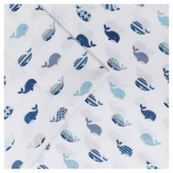 Wholesale 💯 Mi Zone Microfiber Printed Sheet Set Blue 🌟