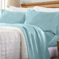 Best Sale 👍 Great Bay Home Christina Solid Fleece Sheet Sets 😍