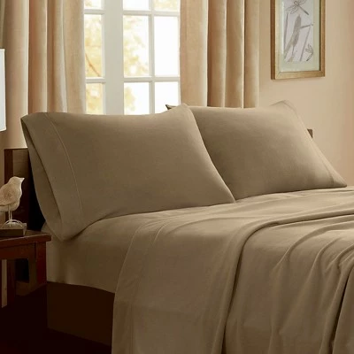 Outlet 🤩 Peak Performance 3M Scotchgard Micro Fleece Sheet Set Mink ⌛ 2 Outlet 🤩 Peak Performance 3M Scotchgard Micro Fleece Sheet Set Mink ⌛ - Image 2