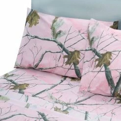 Cheap 😍 Realtree Camo Sheet Set Pink 😍 -Sheets & Pillowcases Sales Shop unnamed file 4590