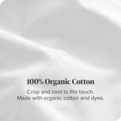 New 🎉 Bare Home 400 Thread Count Organic Cotton Percale Bed Sheet Set ⭐ -Sheets & Pillowcases Sales Shop unnamed file 4601