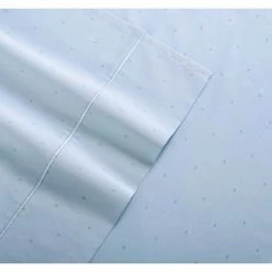 Best reviews of ✨ 310 Thread Count Classic Dot Printed Cotton Sheet Set - Charisma Blue 🧨