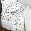 Discount 🔔 The Lakeside Collection Lakeside Purple Tulip Bed Sheets Set with Matching Pillowcases - 4 Pieces ✔️