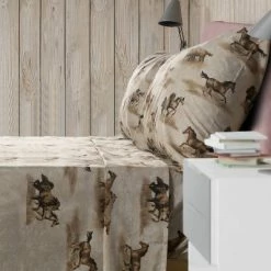 Best Pirce 😀 Printed Pattern Sheet Set Wild Horses - Blue Ridge Trading 😍