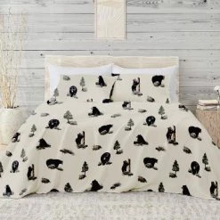 Coupon 💯 Printed Pattern Sheet Set The Bears - Blue Ridge Trading ⌛ -Sheets & Pillowcases Sales Shop unnamed file 4848