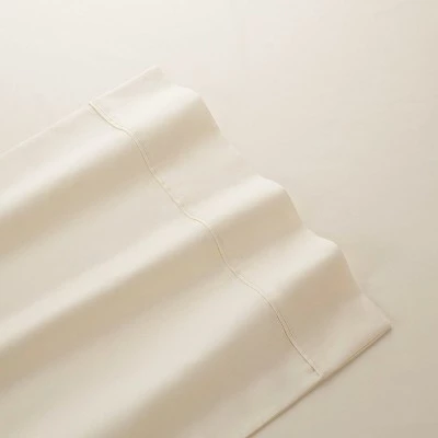 Budget π 400 Thread Count Sateen Solid Sheet Set - Martex Navy β 2 Budget π 400 Thread Count Sateen Solid Sheet Set - Martex Navy β - Image 2