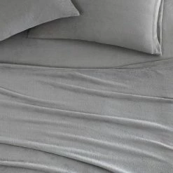 Best deal 🧨 Plush Fleece Sheet Set - Laura Ashley Gray 🤩 -Sheets & Pillowcases Sales Shop unnamed file 4928