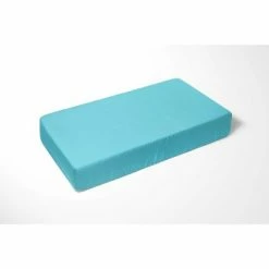 Best deal 🤩 Bacati - Solid Aqua 100 percent Cotton Universal Baby US Standard Crib or Toddler Bed Fitted Sheet 👍