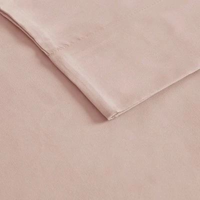 Hot Sale ⭐ Madison Park Queen 3M Microcell All Season Moisture Wicking Lightweight Sheet Set Blushing 🎉 5 Hot Sale ⭐ Madison Park Queen 3M Microcell All Season Moisture Wicking Lightweight Sheet Set Blushing 🎉 - Image 5