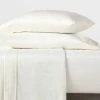 Best reviews of 🔥 400 Thread Count Performance Fitted Sheet - Threshold™ White ⌛
