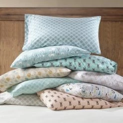 Hot Sale 😍 True North By Sleep Philosophy Cozy Flannel Sheet Set Multi Leaves ⌛ -Sheets & Pillowcases Sales Shop unnamed file 5001