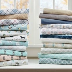 Hot Sale 😍 True North By Sleep Philosophy Cozy Flannel Sheet Set Multi Leaves ⌛ -Sheets & Pillowcases Sales Shop unnamed file 5002