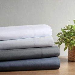 Budget 🎁 Clean Spaces Charcoal Infused Microfiber Sheet Set Indigo ❤️ -Sheets & Pillowcases Sales Shop unnamed file 5012