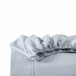 Cheap 😍 Solid Percale Sheet Set with Antibacterial Protection - Azalea Skye Blue 😍 -Sheets & Pillowcases Sales Shop unnamed file 5104