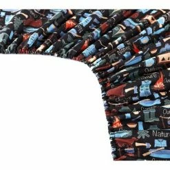 Flash Sale 🎁 The Lakeside Collection Lakeside Campsite Sheet Set with Retro, Rustic Camping Print 🔥