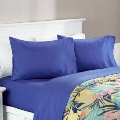 Budget 🔔 The Lakeside Collection Lakeside Easy Care Bed Sheet Set with Vibrant Colors with Pillowcases 😀