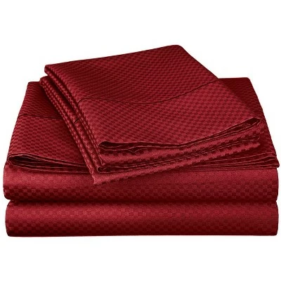 Best Pirce ๐งจ 800-Thread Count Cotton and Polyester Blend Wrinkle-Free Geometric Deep Pocket Bed Sheet Set by Blue Nile Mills โญ 1 Best Pirce ๐งจ 800-Thread Count Cotton and Polyester Blend Wrinkle-Free Geometric Deep Pocket Bed Sheet Set by Blue Nile Mills โญ