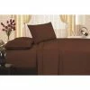Top 10 💯 Plazatex Vine Print 90GSM Brushed Microfiber Soft Wrinkle Free Sheet Set Chocolate 🧨