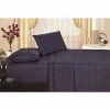 Top 10 ✔️ Plazatex Vine Print 90GSM Brushed Microfiber Soft Wrinkle Free Sheet Set Navy ⌛
