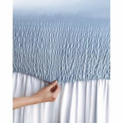 Buy ⭐ The Lakeside Collection Lakeside Moisture Wicking Cooling Bed Sheet Set – Light Blue 👍