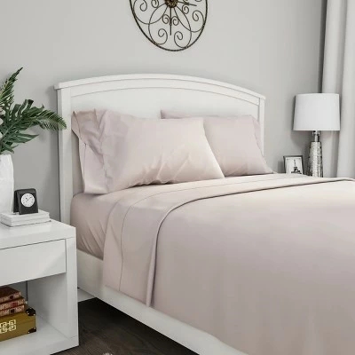 Deals ๐ Hastings Home Brushed Microfiber Bed Sheet Set - Queen-Size, Beige, 4 Pieces ๐ฏ 1 Deals ๐ Hastings Home Brushed Microfiber Bed Sheet Set - Queen-Size, Beige, 4 Pieces ๐ฏ