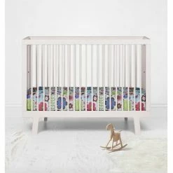 Hot Sale 😀 Bacati - Botanical Floral with Birds Pink Multicolor 100 percent Cotton Universal Baby US Standard Crib or Toddler Bed Fitted Sheet 🛒 -Sheets & Pillowcases Sales Shop unnamed file 594