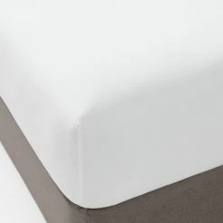 Discount 🧨 4pk Microfiber Solid Fitted Sheet - Room Essentials™ True White ⭐