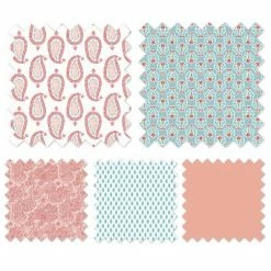 New ✔️ Bacati - Sophia Paisley Aqua Coral 3 pc Toddler Bedding Sheet Set 😀 -Sheets & Pillowcases Sales Shop unnamed file 623