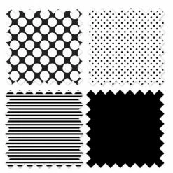 Best deal ✨ Bacati - Dots Pin Stripes Black White 3 pc Toddler Bed Sheet Set 💯
