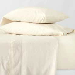 Best Sale 🧨 500 Thread Count Washed Supima Sateen Fitted Sheet - Casaluna™ Dark Gray 🛒