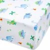 Top 10 🤩 Wildkin Dinosaur Land Microfiber Fitted Crib Sheet 😀