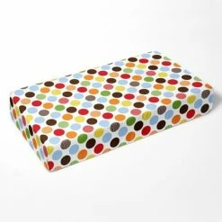 Top 10 ๐ Bacati - Multicolor Large Dots 100 percent Cotton Universal Baby US Standard Crib or Toddler Bed Fitted Sheet โค๏ธ