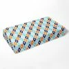 Budget 😍 Bacati - Aztec Print Kilim Aqua Orange Navy 100 percent Cotton Universal Baby US Standard Crib or Toddler Bed Fitted Sheet 😍