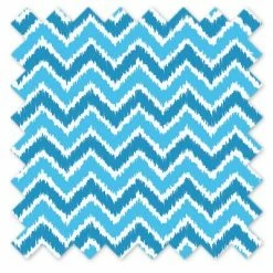 Deals 🔔 Bacati - Chevron Ikat Aqua Turquoise 100 percent Cotton Universal Baby US Standard Crib or Toddler Bed Fitted Sheet 🤩 -Sheets & Pillowcases Sales Shop unnamed file 757