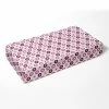 Best Sale 🎉 Bacati - Mod Dots Pink Fuschia Beige Chocolate 100 percent Cotton Universal Baby US Standard Crib or Toddler Bed Fitted Sheet 🔔