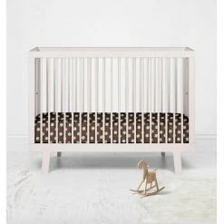 Wholesale ⭐ Bacati - Chocolate Medium Dots 100 percent Cotton Universal Baby US Standard Crib or Toddler Bed Fitted Sheet 😀 -Sheets & Pillowcases Sales Shop unnamed file 864