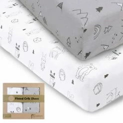 Buy 💯 KeaBabies Cotton Crib Sheets 👏 -Sheets & Pillowcases Sales Shop unnamed file 90
