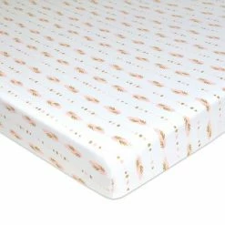 Best Sale ✨ American Baby Company 100% Natural Cotton Jersey Knit Fitted Portable Mini-Crib Sheet For Boys and Girls, Soft Breathable 🔔 -Sheets & Pillowcases Sales Shop unnamed file 922