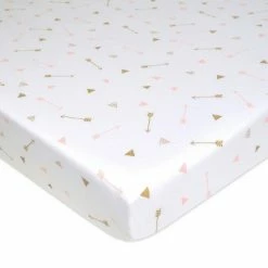 Best Sale ✨ American Baby Company 100% Natural Cotton Jersey Knit Fitted Portable Mini-Crib Sheet For Boys and Girls, Soft Breathable 🔔 -Sheets & Pillowcases Sales Shop unnamed file 923