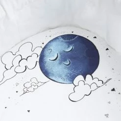 Buy ✨ JumpOff Jo Fitted Bassinet Sheet, Flexible Fit Bassinet Sheet for Oval, Rectangle, Hourglass Standard Sized Mattresses, 16" x 32", Mama Bear Blue 🎁 -Sheets & Pillowcases Sales Shop unnamed file 95