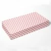 Cheapest 🎉 Bacati - Check Plaids Printed Coral 100 percent Cotton Universal Baby US Standard Crib or Toddler Bed Fitted Sheet ⭐