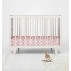 Cheapest 🎉 Bacati - Check Plaids Printed Coral 100 percent Cotton Universal Baby US Standard Crib or Toddler Bed Fitted Sheet ⭐ -Sheets & Pillowcases Sales Shop unnamed file 958