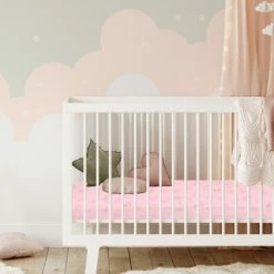 Hot Sale 👏 KeaBabies Cotton Crib Sheets, (ABC Land Rose) 🔔 -Sheets & Pillowcases Sales Shop unnamed file 966